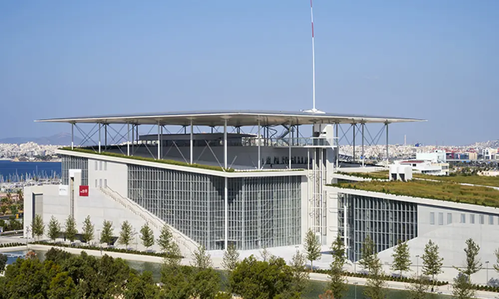 The Stravos Niarchos Foundation Cultural Centre.